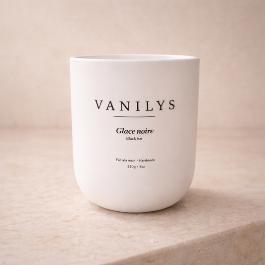 Chandelle - Glace noire