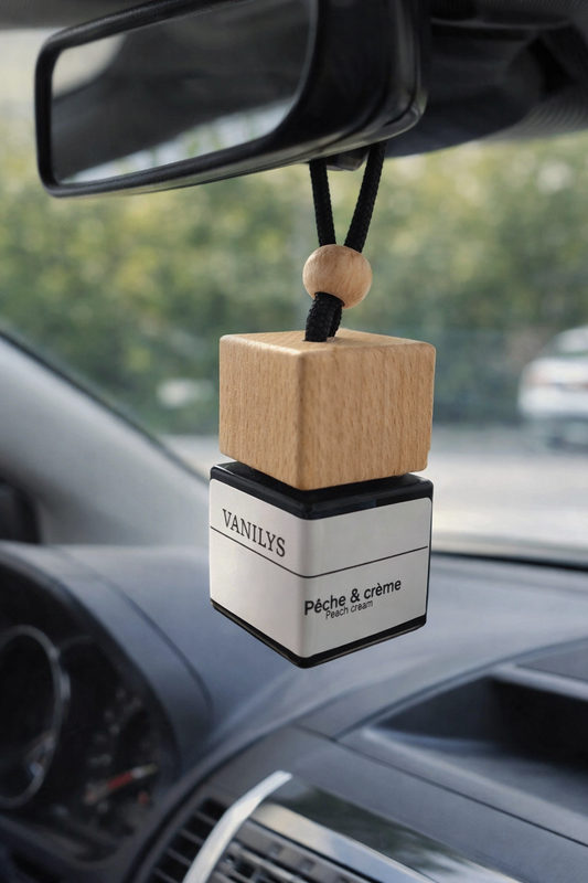 Diffuseur auto - Pêche et crème
