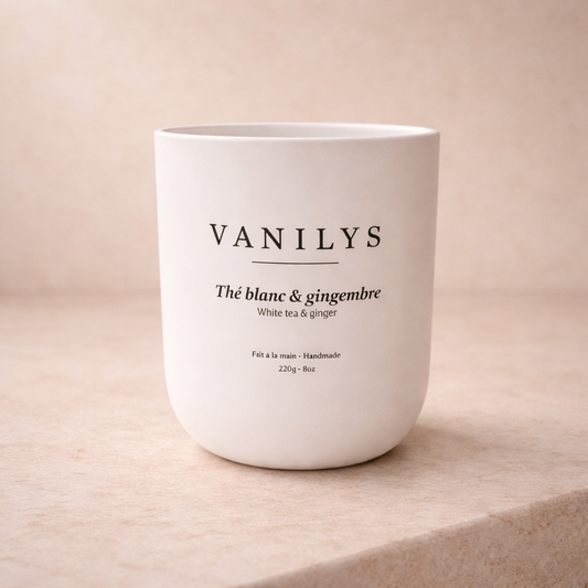 Chandelle - Thé blanc & gingembre